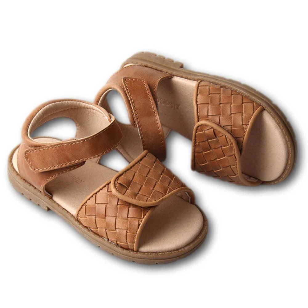 Leather Woven Sandal
